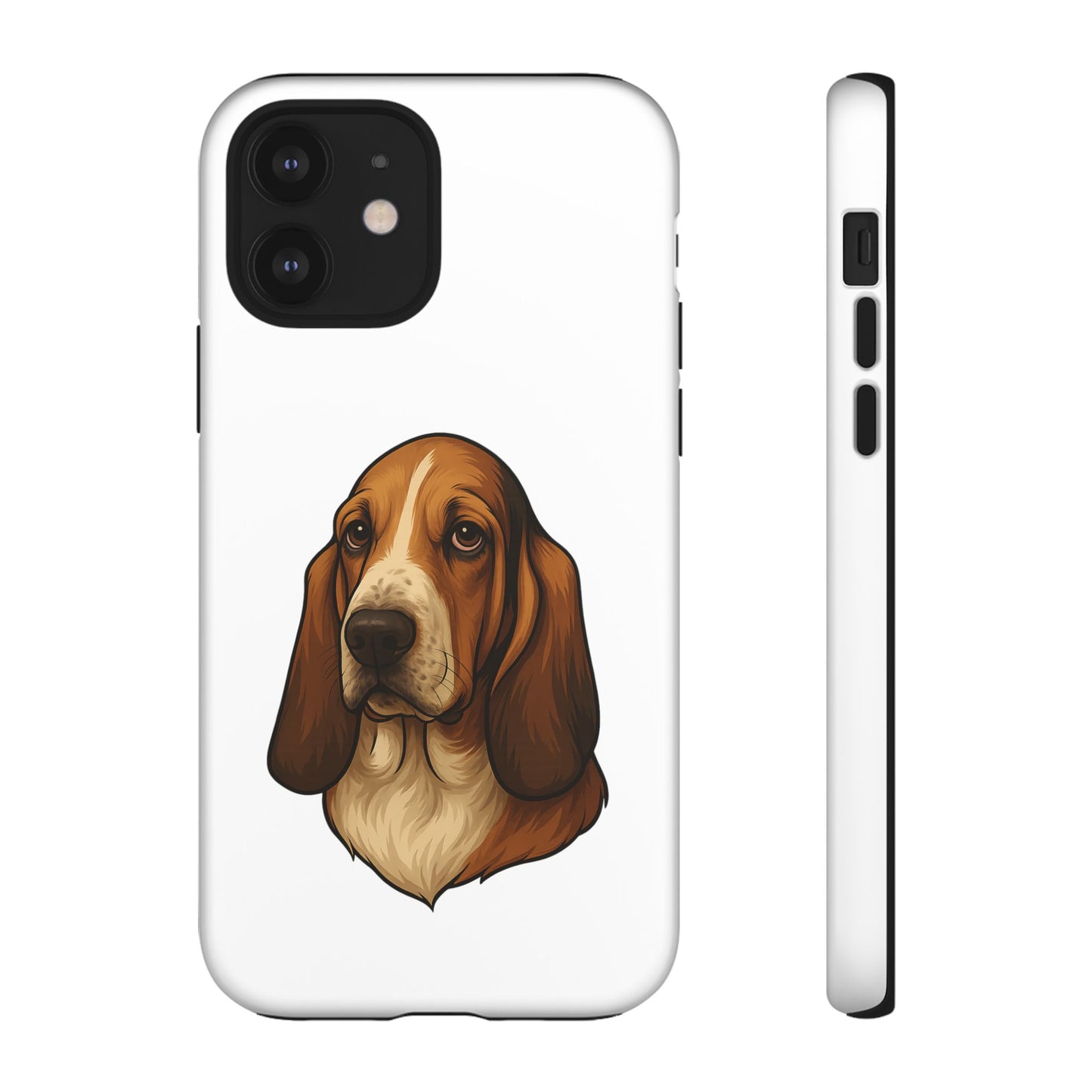 Basset Hound Head iPhone Case