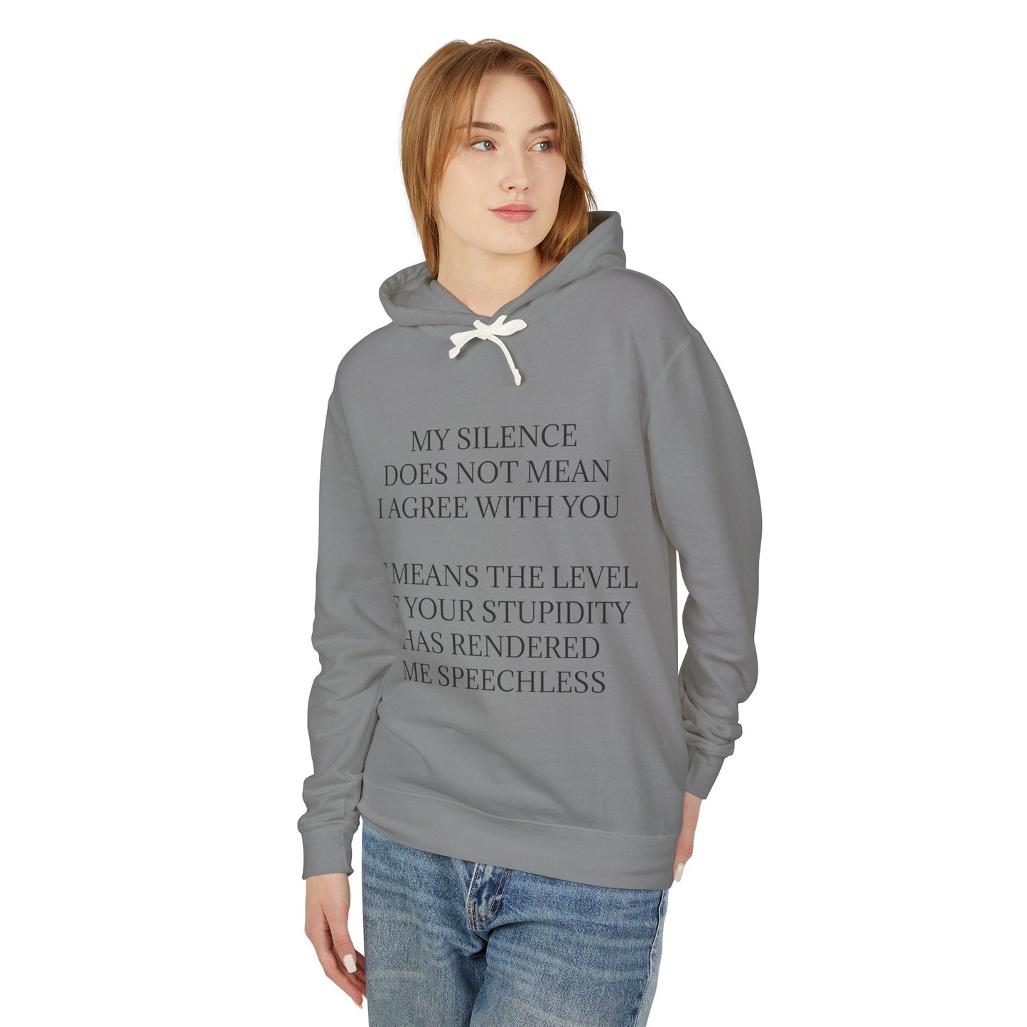 Speechless Unisex Lightweight Hoodie