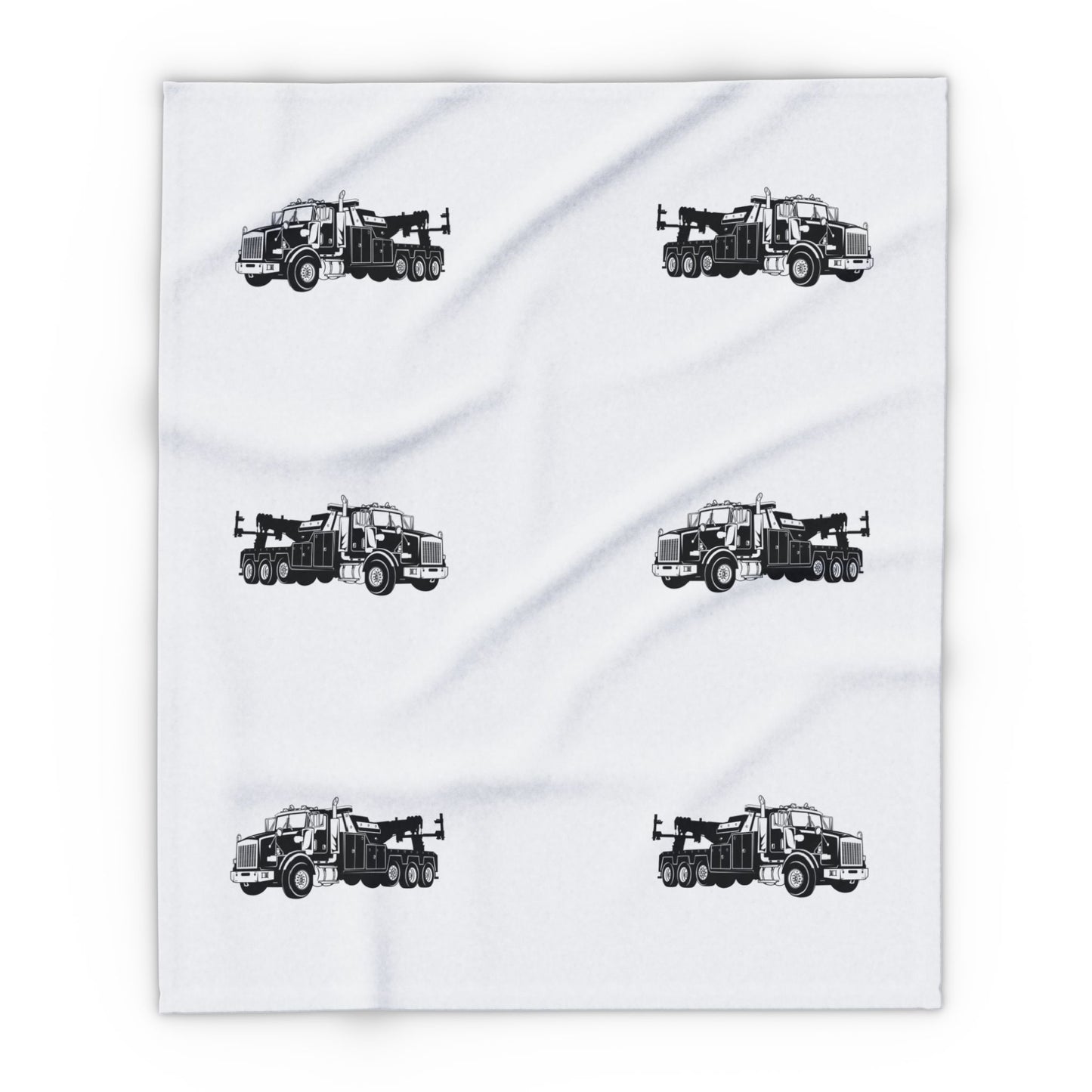 Heavy Tow Truck Arctic Fleece Blanket
