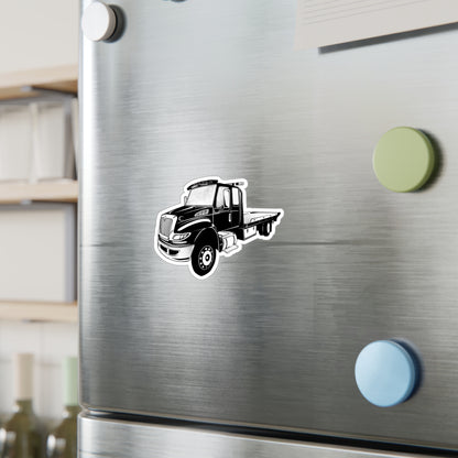 Flatbed Tow Truck Vinyl Decal