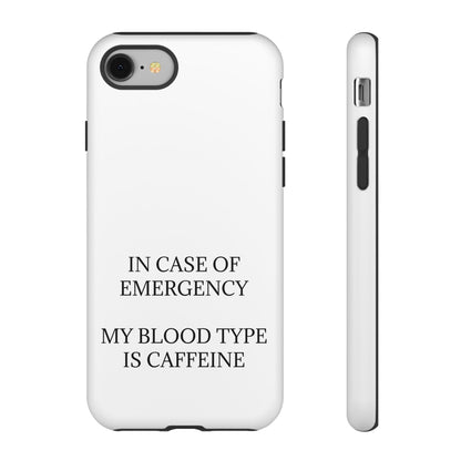 Blood Type iPhone Case