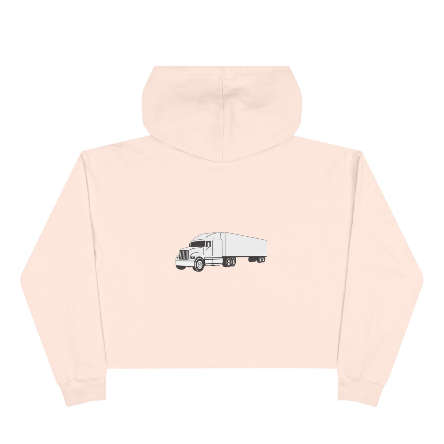 Semi Truck Women's Crop Hoodie