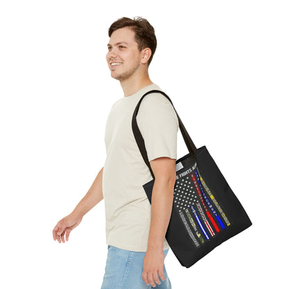No One Fights Alone Tote Bag