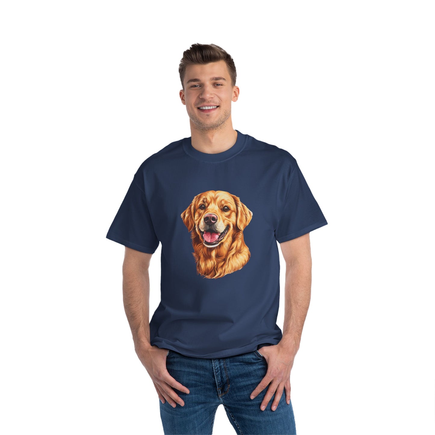 Golden Head Men's Short-Sleeve Crewneck Tee