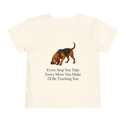 Tracking You Toddler Unisex Short Sleeve Crewneck Tee