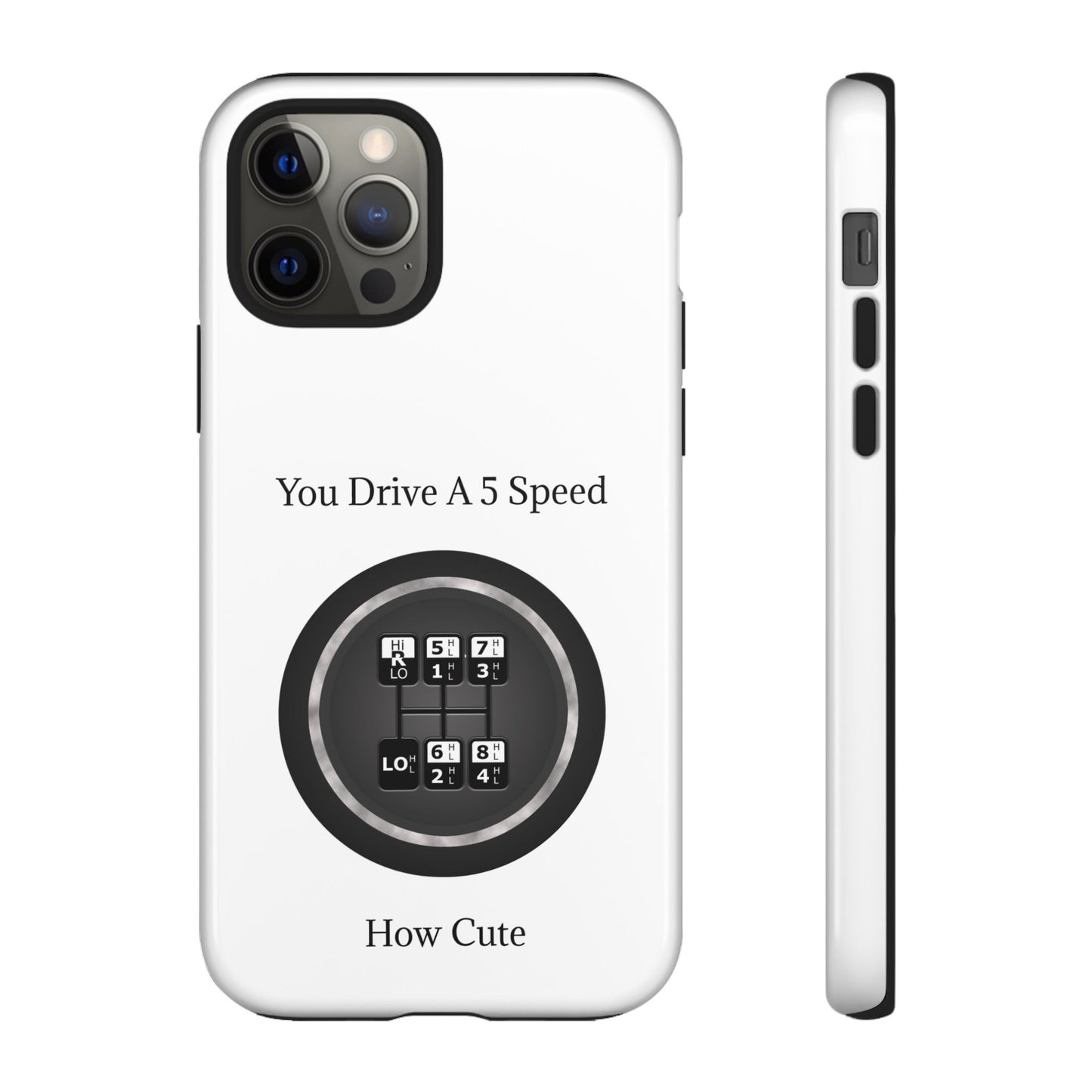 5 Speed How Cute iPhone Case