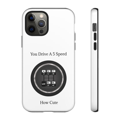 5 Speed How Cute iPhone Case