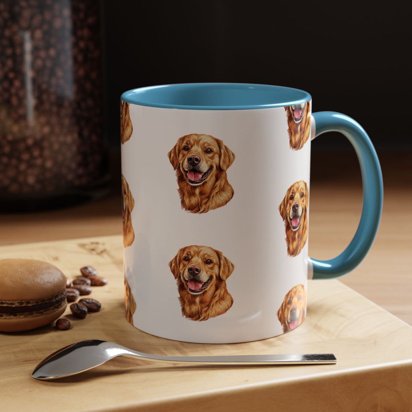 Golden Head 2-Tone Coffee Mug