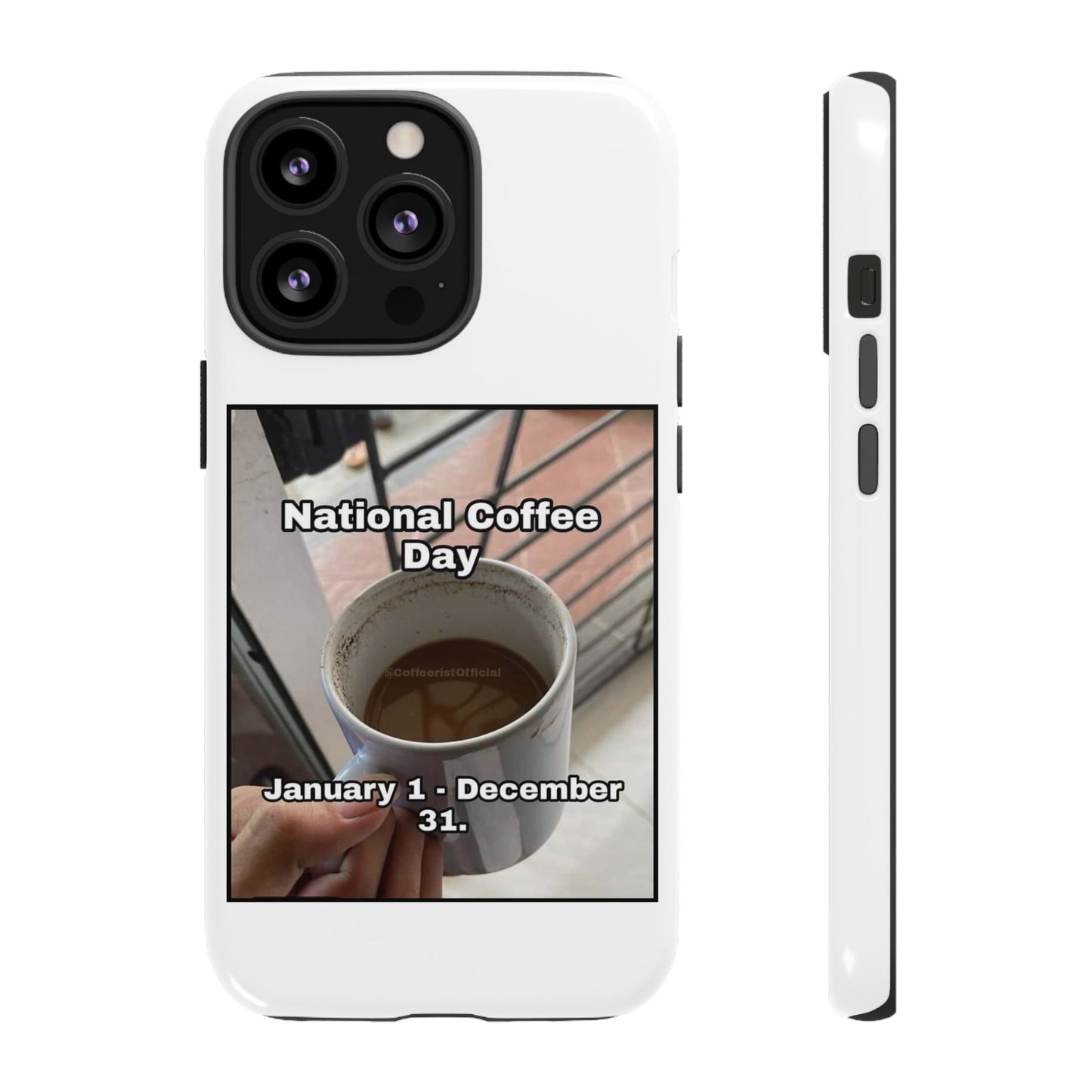 National Coffee Day iPhone Case