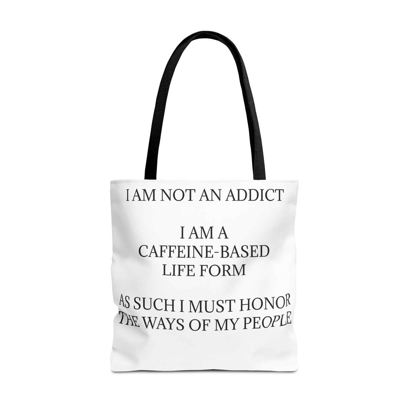 Not An Addict Tote Bag