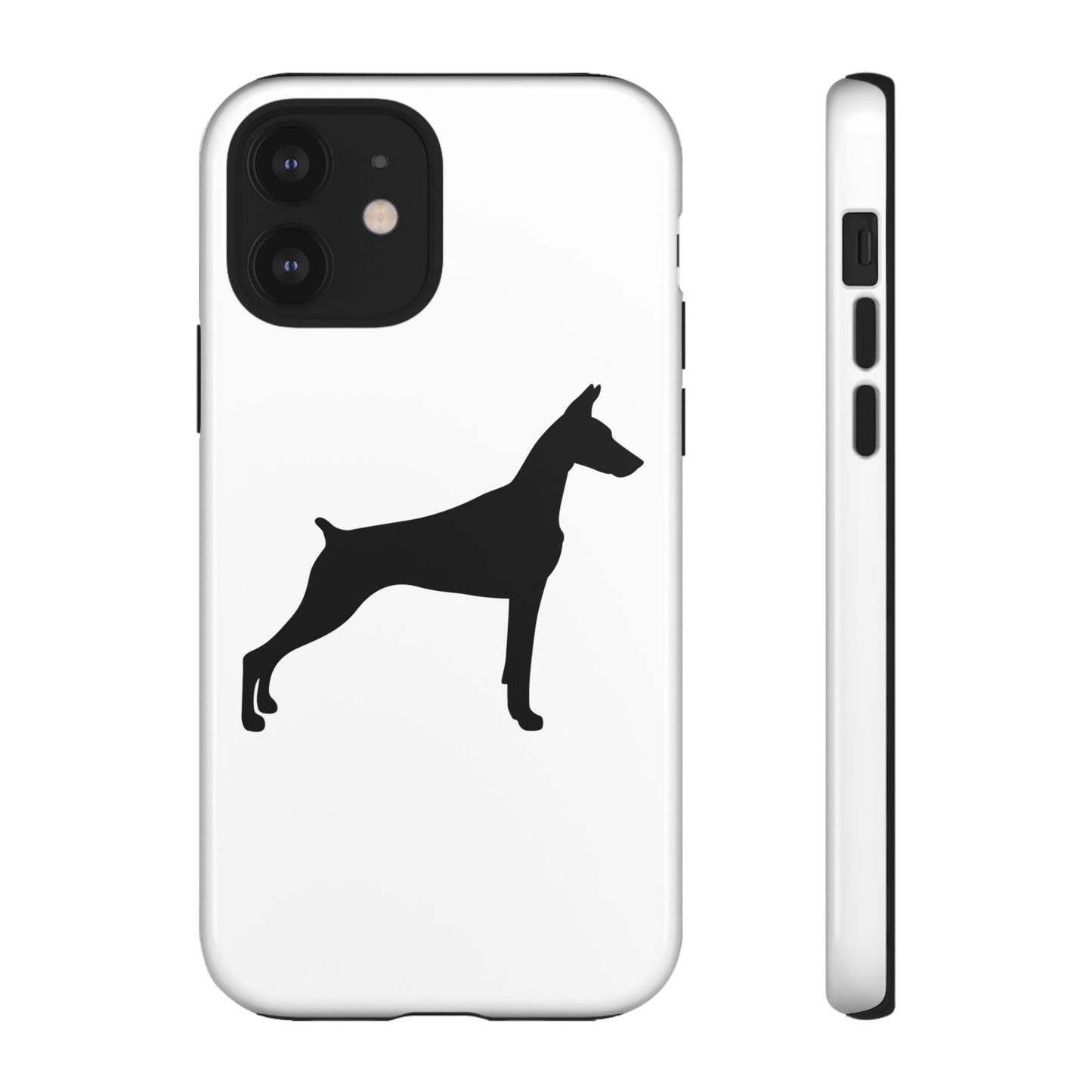 Doberman Silhouette iPhone Case