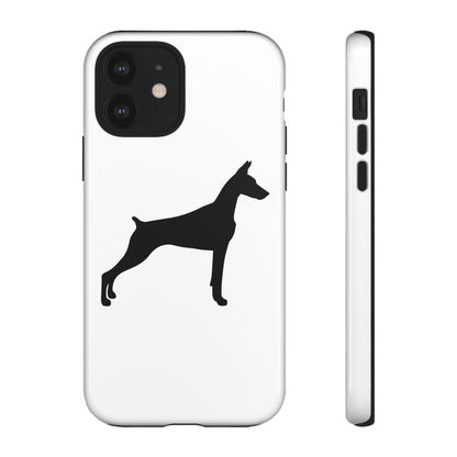 Doberman Silhouette iPhone Case