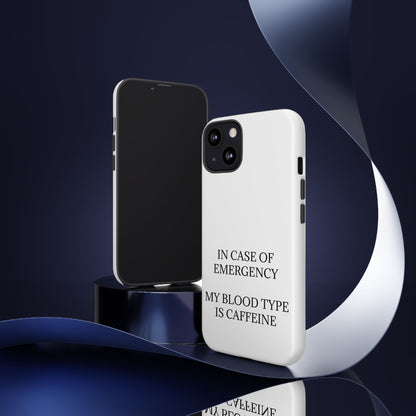 Blood Type iPhone Case
