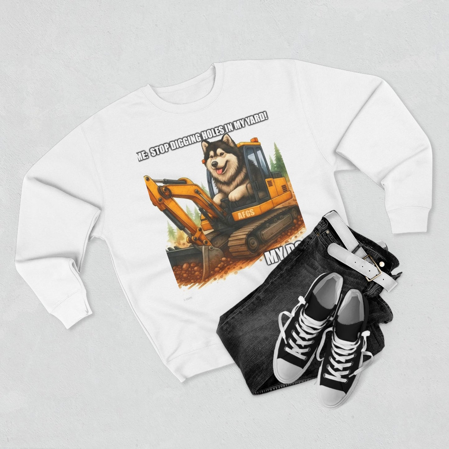 Digmaster Unisex Crewneck Sweatshirt