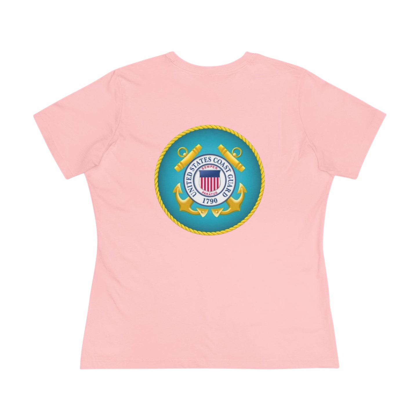 US Coast Guard Women's Short Sleeve Crewneck Tee