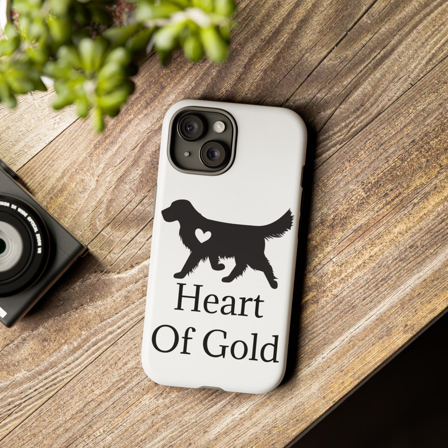 Heart Of Gold iPhone Case