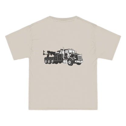 Heavy Tow Truck Men's Short-Sleeve Crewneck Tee