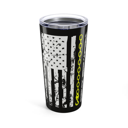 Thin Yellow Line Tumbler
