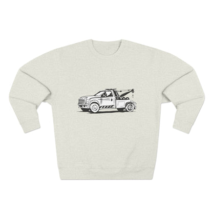 Wheel Lift Tow Truck Unisex Crewneck Sweatshirt