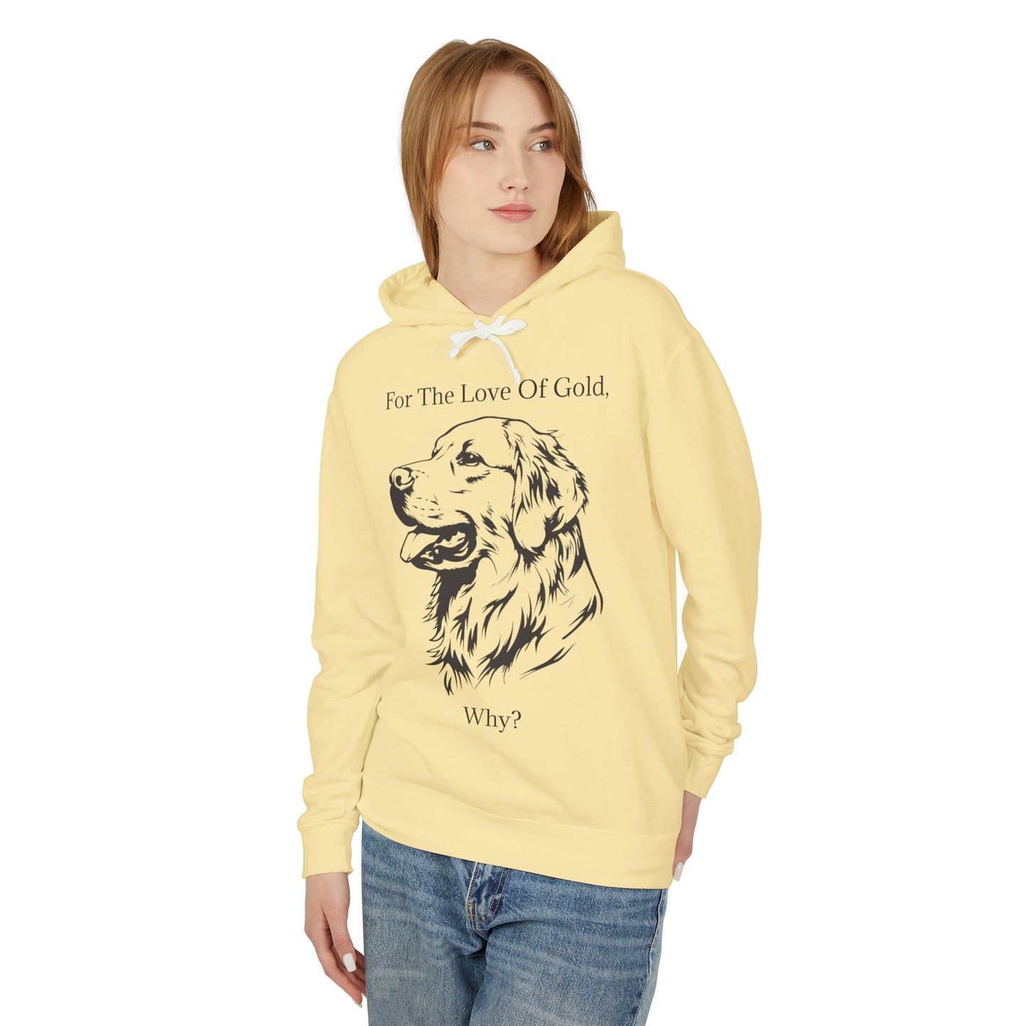 For The Love Of Gold Unisex Lightweight Hoodie