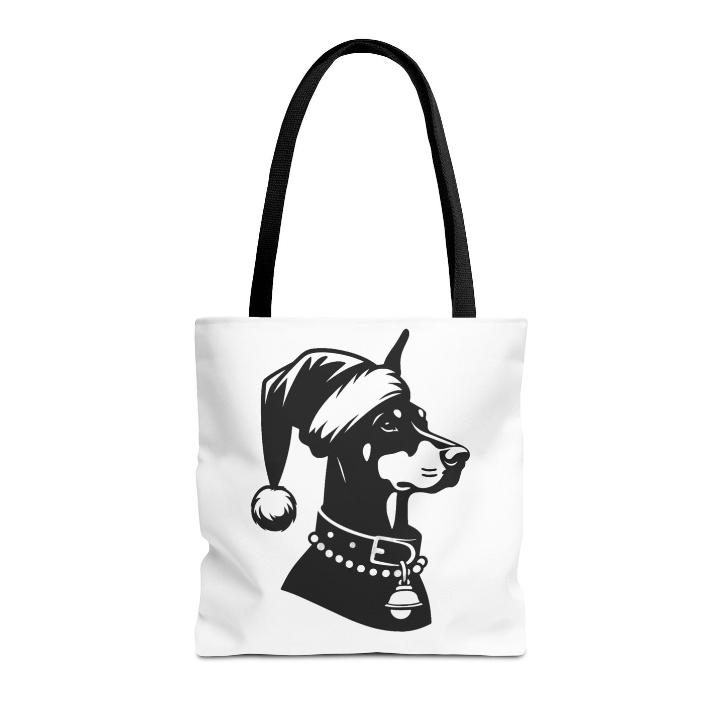 Santa Paws Doberman Tote Bag