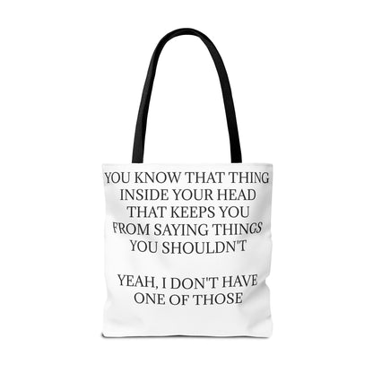 No Filter Tote Bag