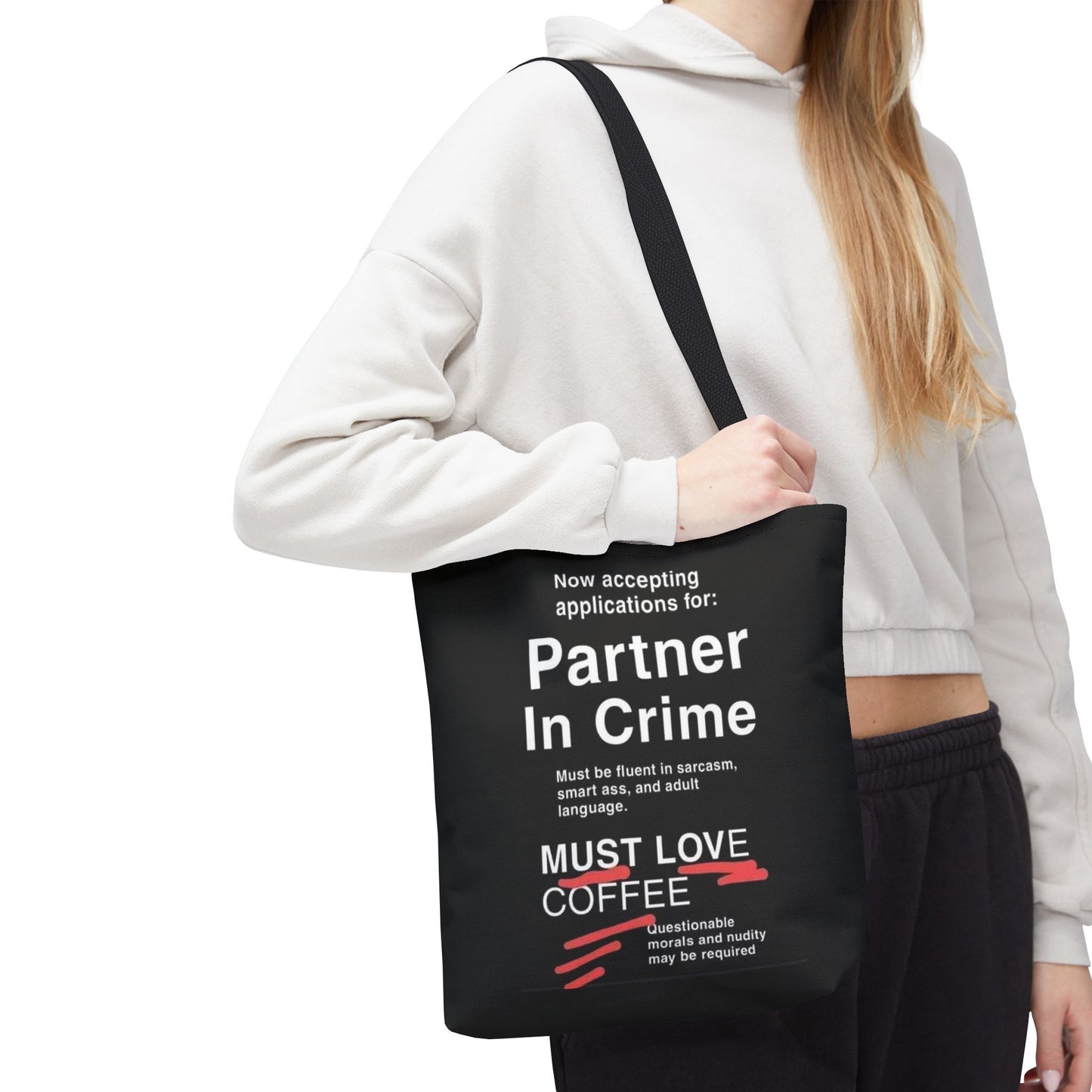Partner In Crime Tote Bag