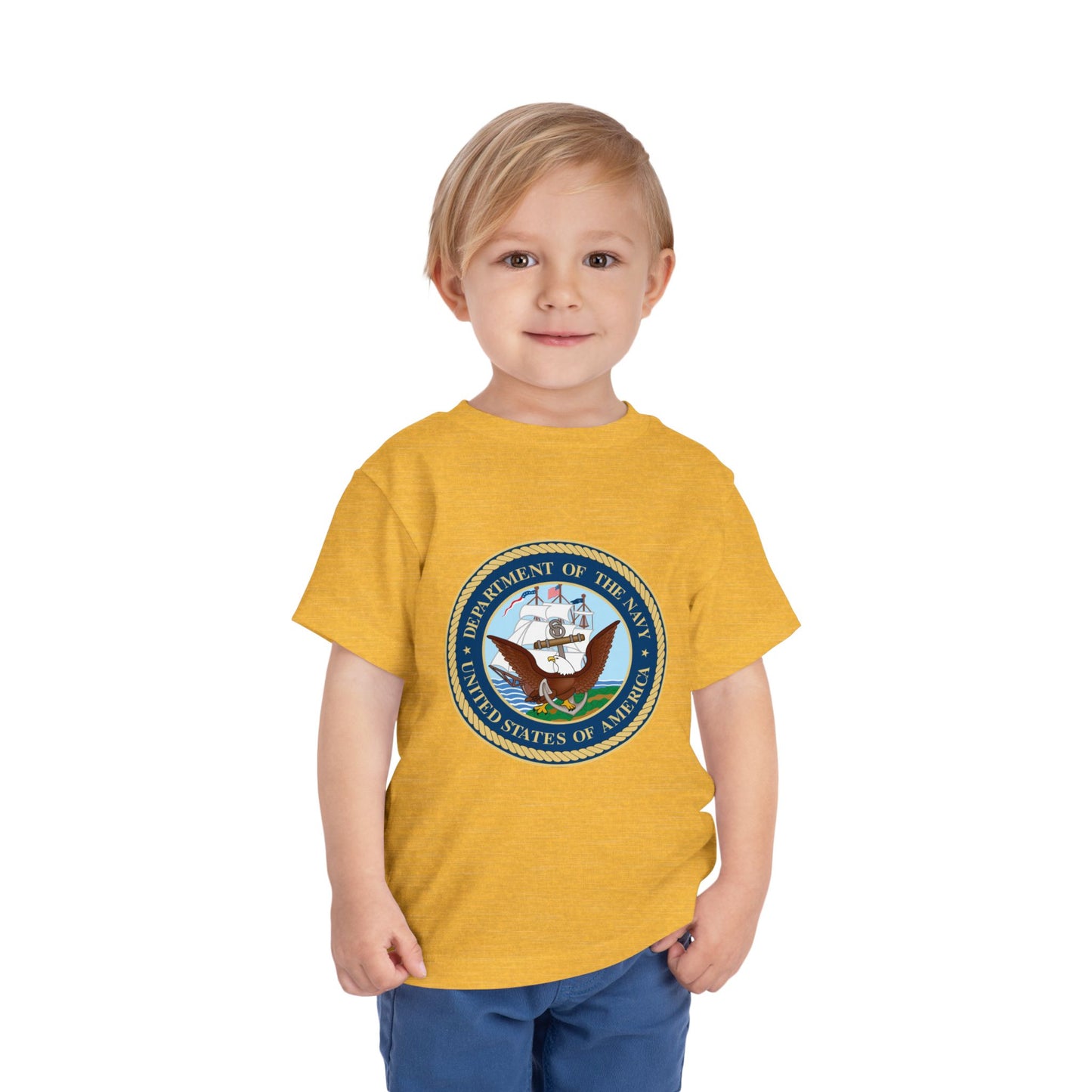 US Navy Toddler Unisex Short Sleeve Crewneck Tee
