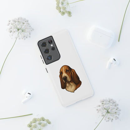 Basset Hound Head Samsung Case