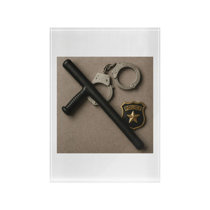 Law Enforcement Appreciation Acrylic Photo Block