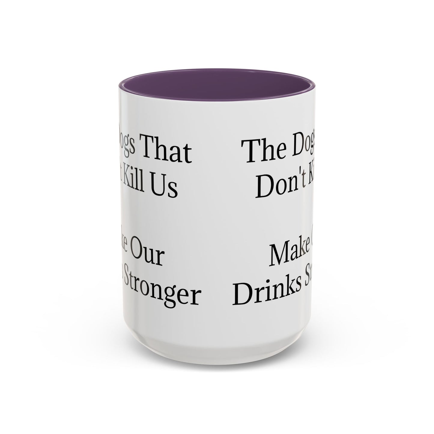 Drinks Stronger 2-Tone Coffee Mug