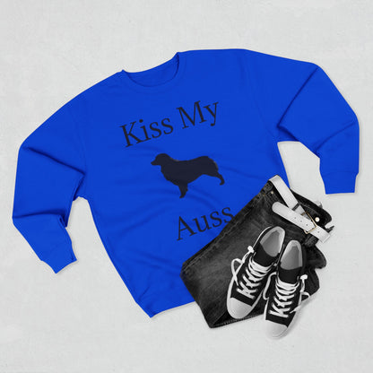 Kiss My Auss Unisex Crewneck Sweatshirt