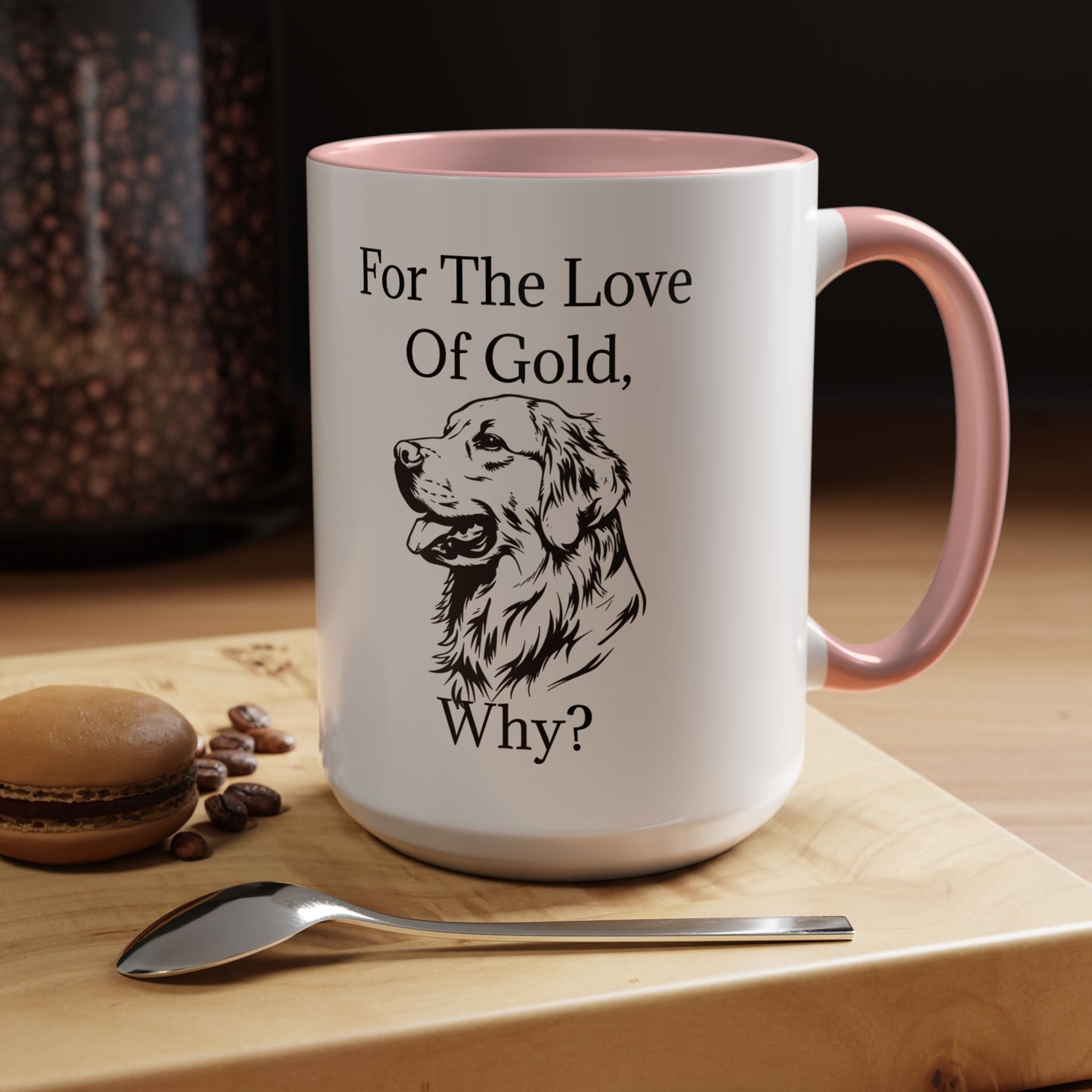 For The Love Of Gold 2-Tone Coffee Mug