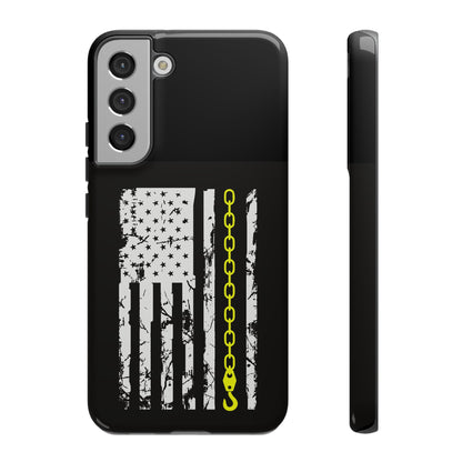 Thin Yellow Line Samsung Case