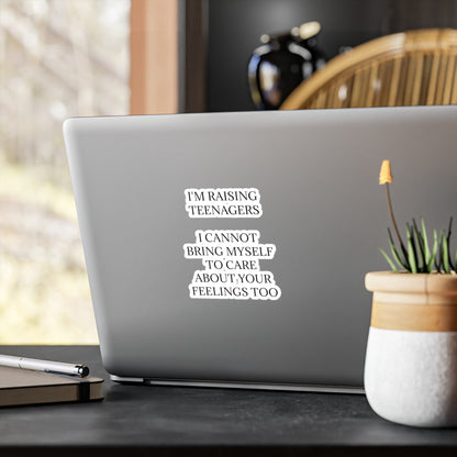 Raising Teenagers Vinyl Decal