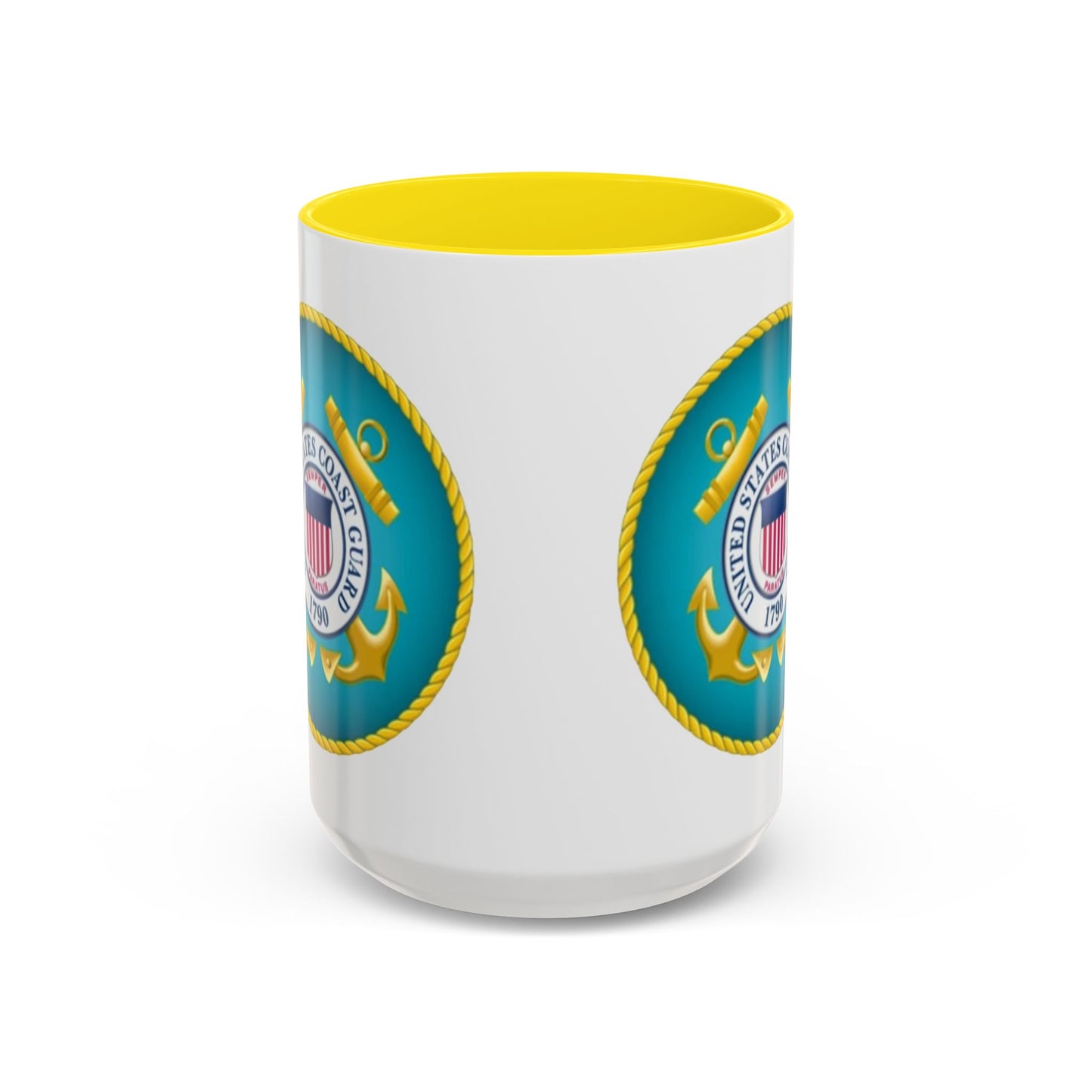 US Coast Guard 2-Tone Coffee Mug