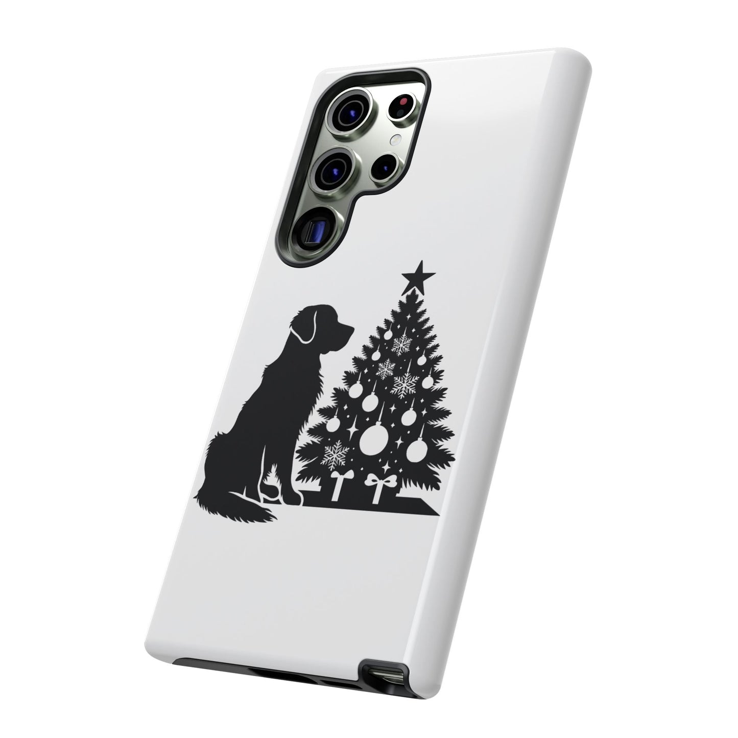 Golden Christmas Tree Samsung Case