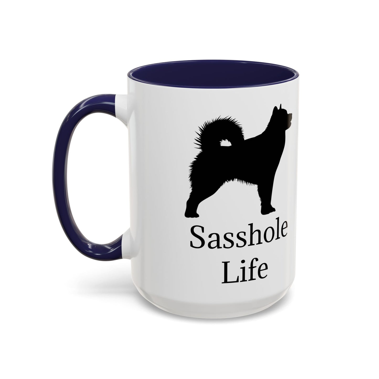 Sasshole Life 2-Tone Coffee Mug