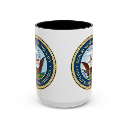 US Navy 2-Tone Coffee Mug