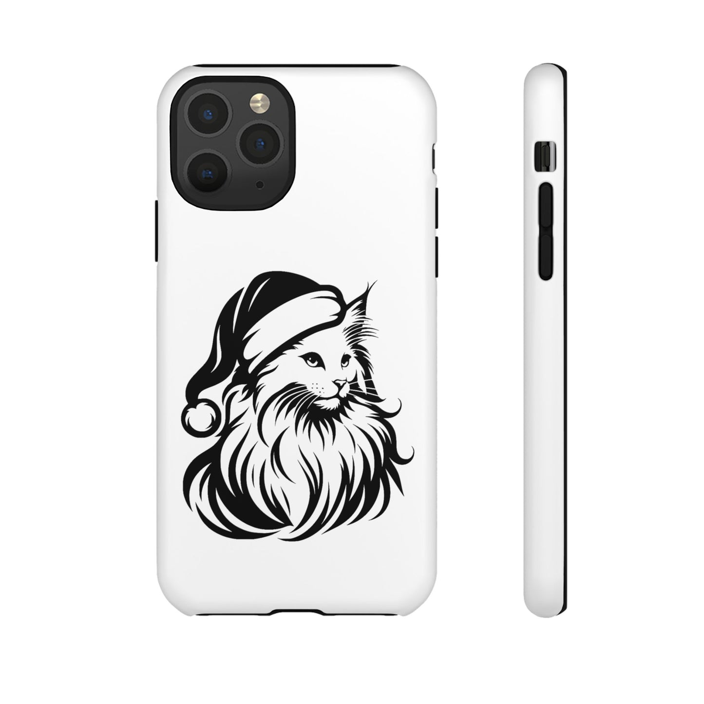 Santa Paws Cat iPhone Case