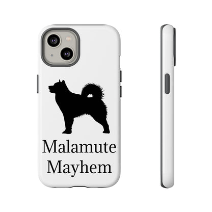 Malamute Mayhem iPhone Case