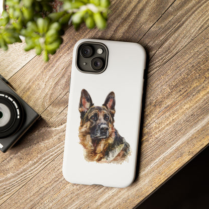 German Shepherd Head iPhone Case