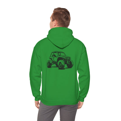 Off The Beaten Path Side By Side Unisex Hoodie