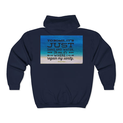 Dr. Beach Unisex Full Zip Hoodie
