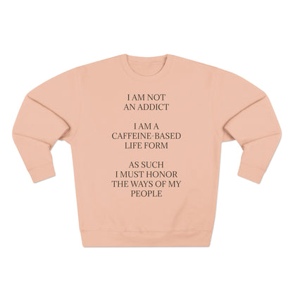 Not An Addict Unisex Crewneck Sweatshirt