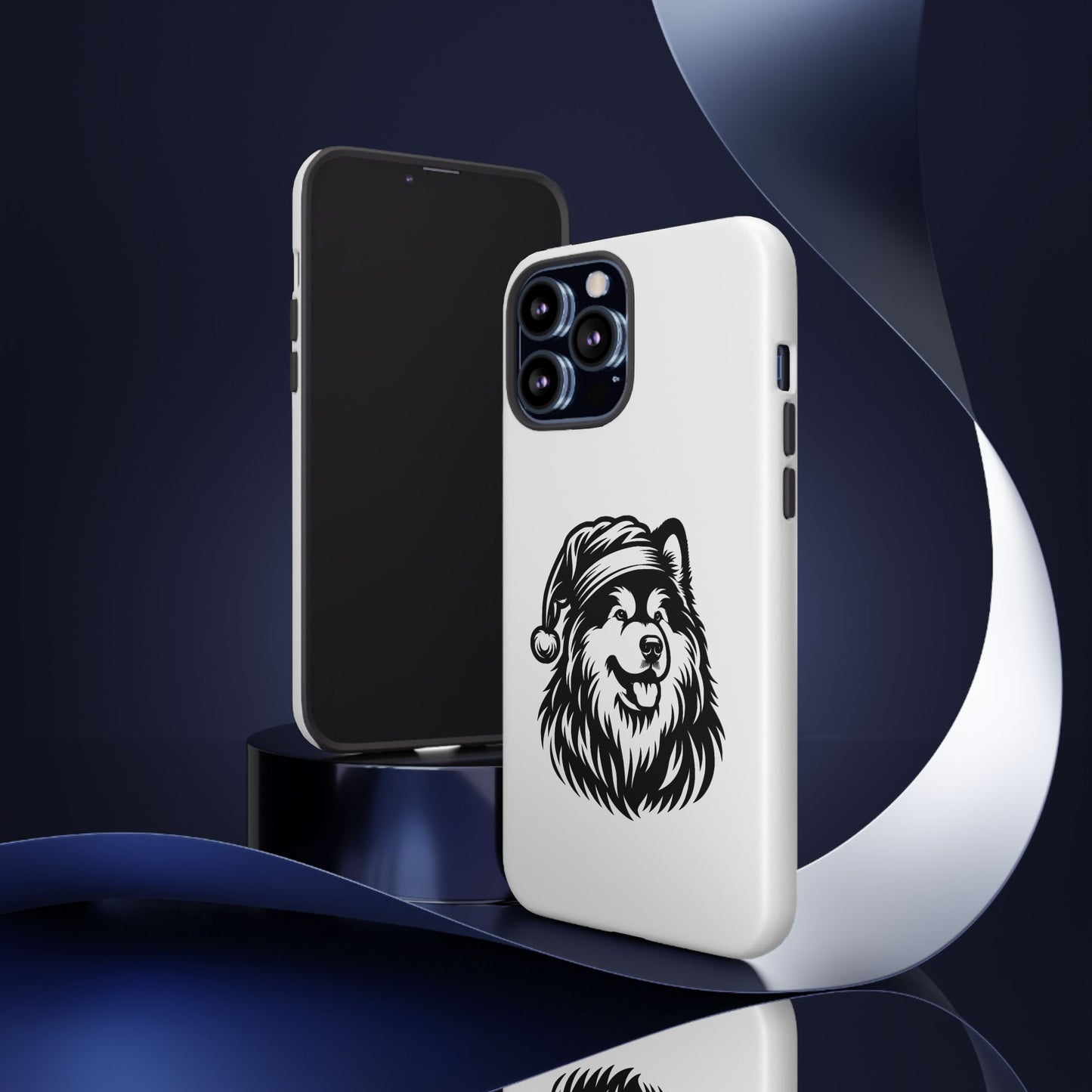 Santa Paws Malamute iPhone Case