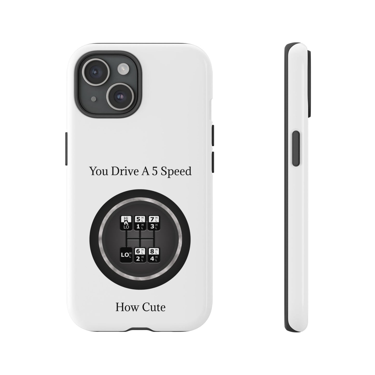 5 Speed How Cute iPhone Case