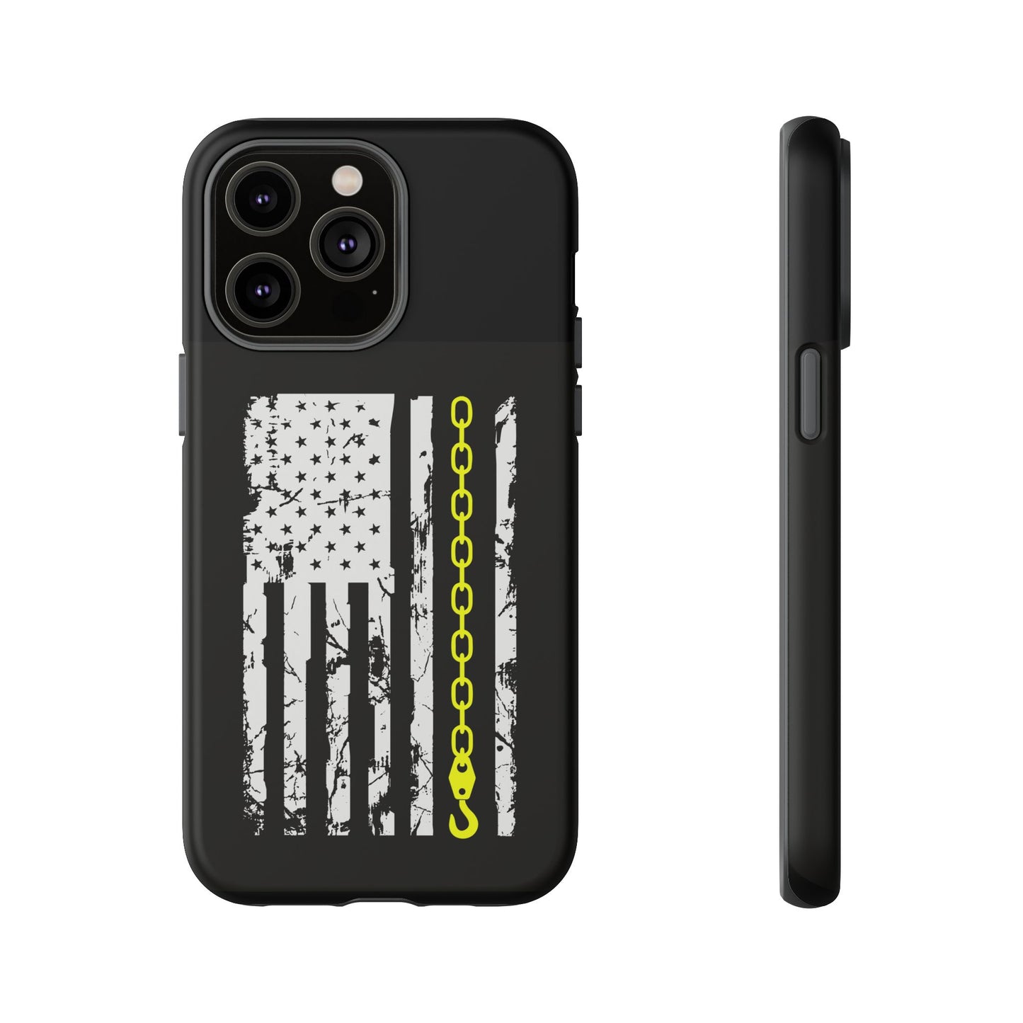 Thin Yellow Line iPhone Case