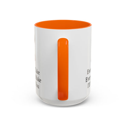 Tracking You 2-Tone Coffee Mug