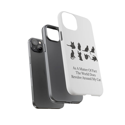 Matter Of Fact Cat iPhone Case